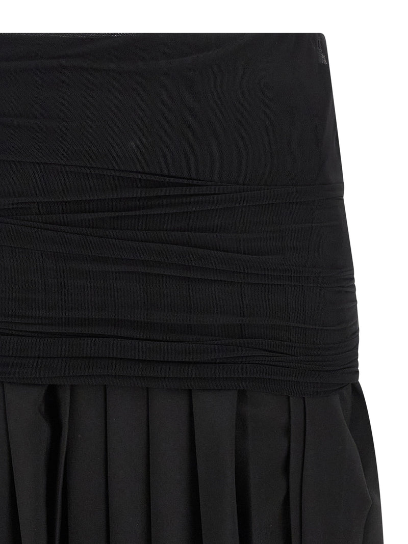 Mm6 Maison Margiela Mm6 Maison Margiela Double Layer Skirt