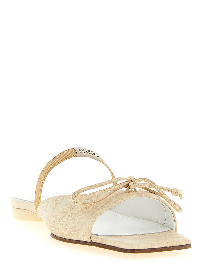 Mm6 Maison Margiela Mm6 Maison Margiela Squared Toe Sandals