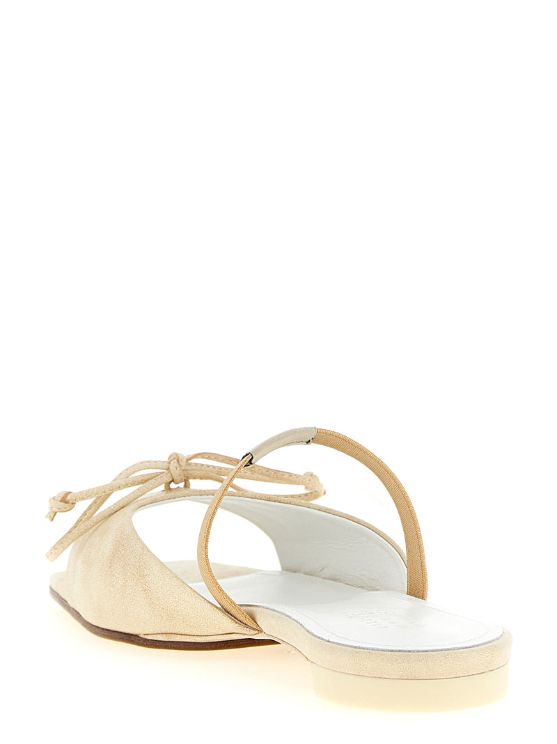 Mm6 Maison Margiela Mm6 Maison Margiela Squared Toe Sandals