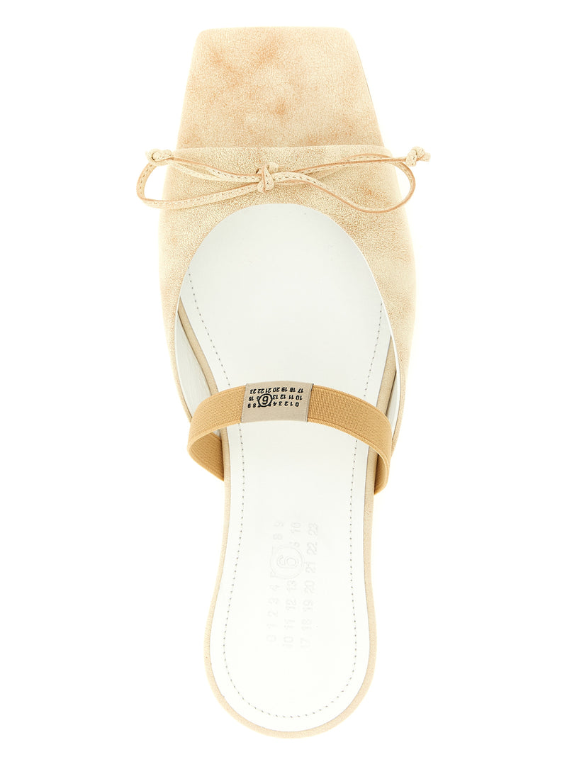 Mm6 Maison Margiela Mm6 Maison Margiela Squared Toe Sandals