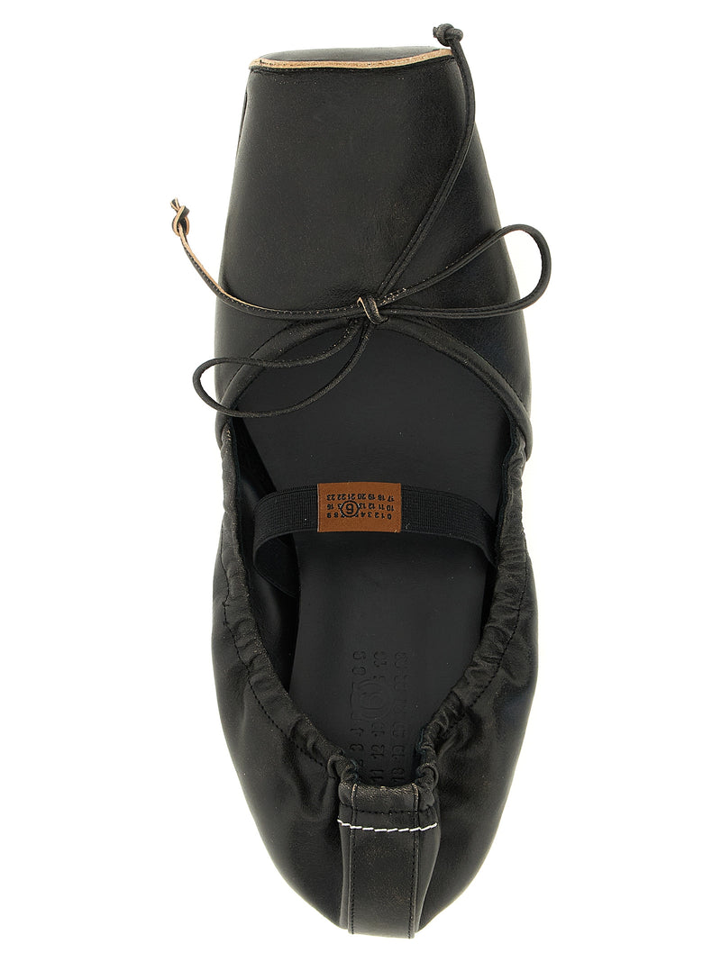Mm6 Maison Margiela Square Toe Ballet Flats | Urbalenti™ NYC