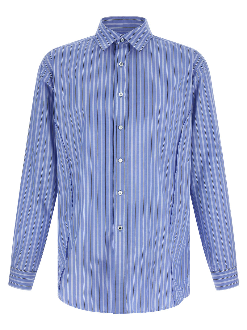 Maison Margiela Striped Cotton Shirt - Style M35625002F | Urbalenti | Ur... | Urbalenti™ NYC