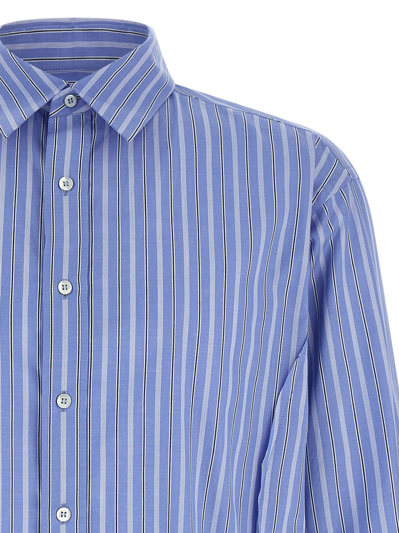 Maison Margiela Striped Cotton Shirt - Style M35625002F | Urbalenti | Ur... | Urbalenti™ NYC