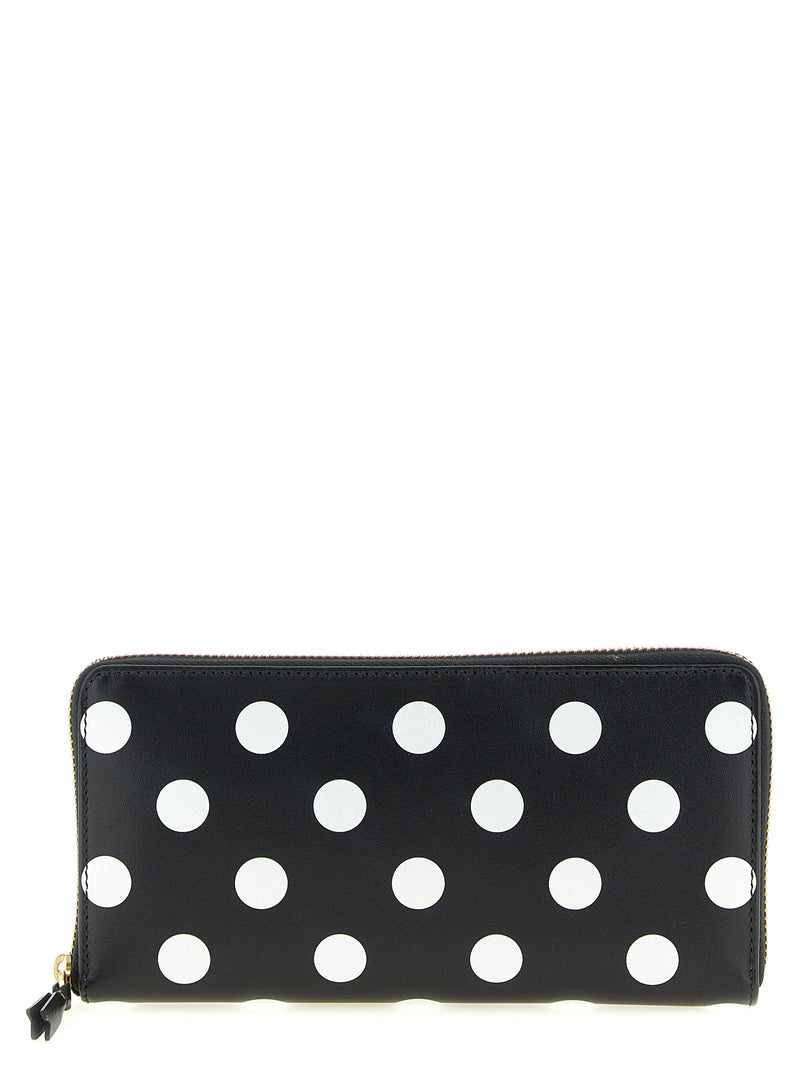 Comme Des Garcons Wallet Comme Des Garcons Wallet Polka Dots Printed’ Wallet