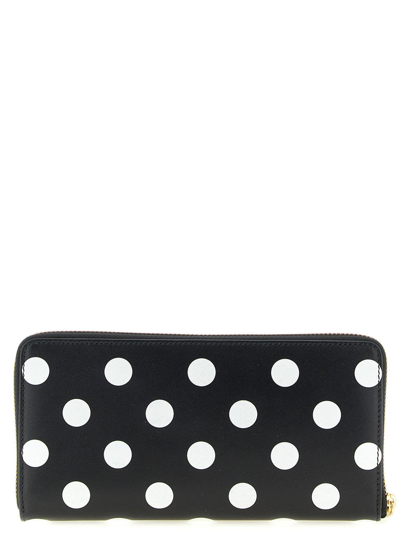 Comme Des Garcons Wallet Comme Des Garcons Wallet Polka Dots Printed’ Wallet