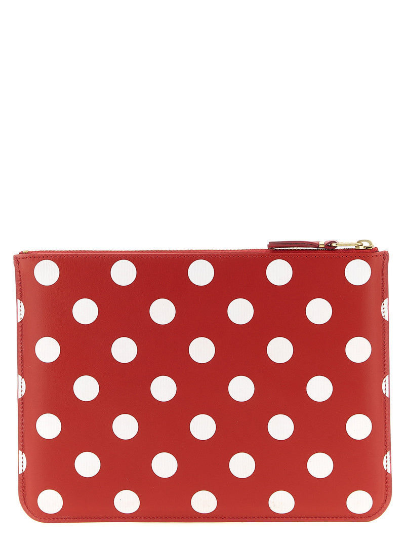 Comme Des Garcons Wallet Comme Des Garcons Wallet Polka Dots Printed Wallet