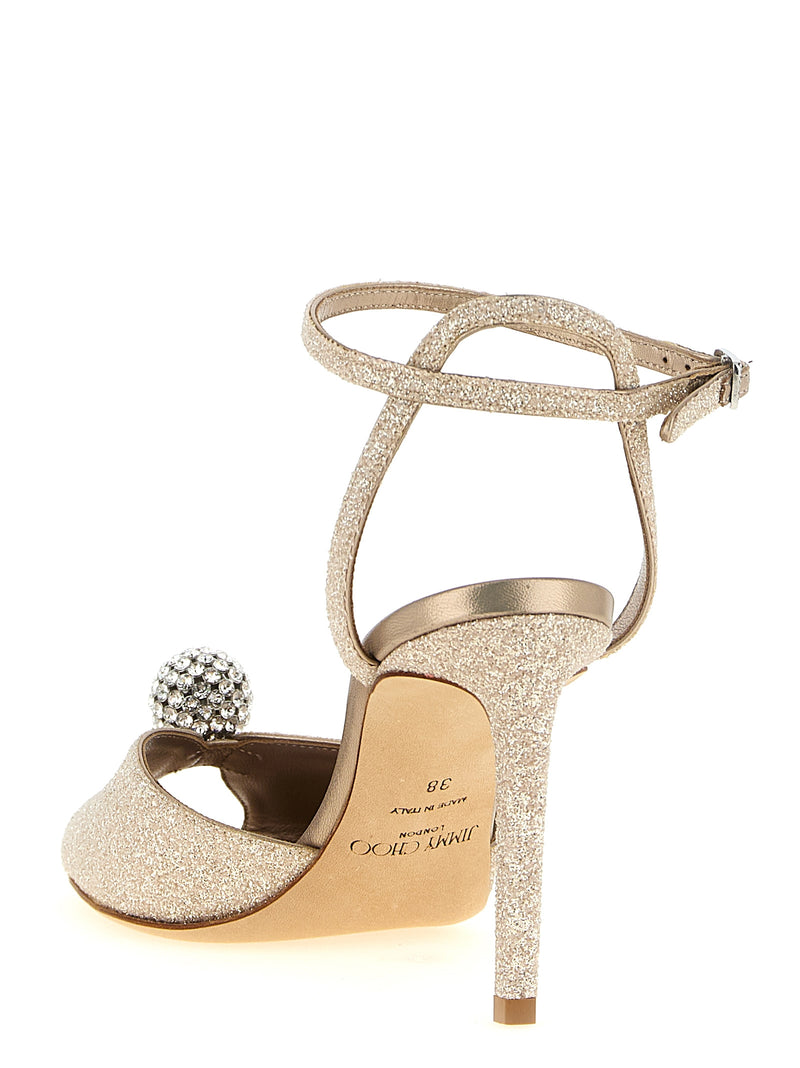 Jimmy Choo Sacora Sandals | Urbalenti™ NYC