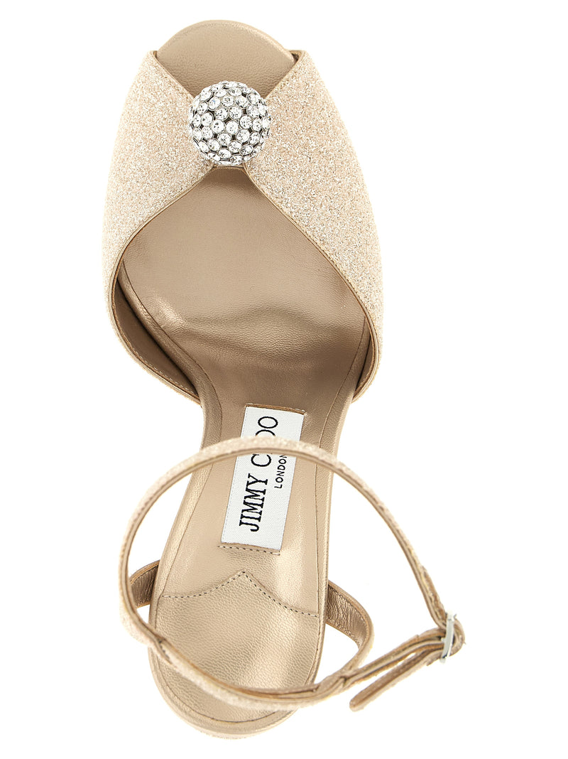 Jimmy Choo Sacora Sandals | Urbalenti™ NYC