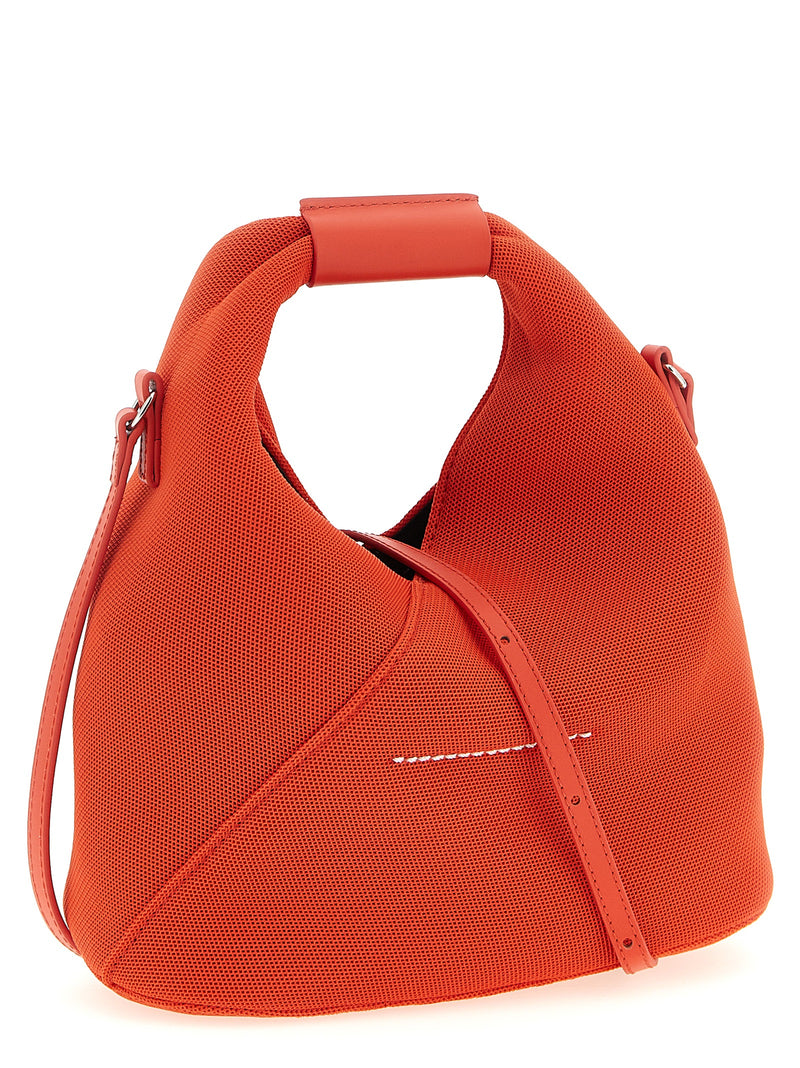 Mm6 Maison Margiela Japanese Mesh Crossbody Bag - White Leather | Urbale... | Urbalenti™ NYC