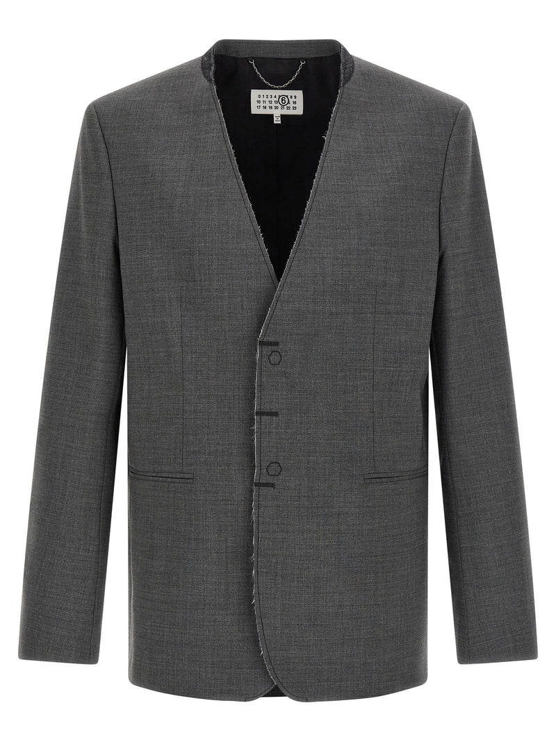 Mm6 Maison Margiela Wool Blazer | Urbalenti™ NYC