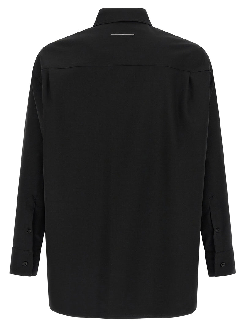 Mm6 Maison Margiela Mm6 Maison Margiela Jacquard Label Shirt