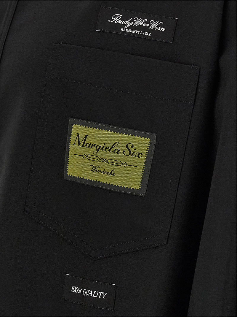 Mm6 Maison Margiela Mm6 Maison Margiela Jacquard Label Shirt