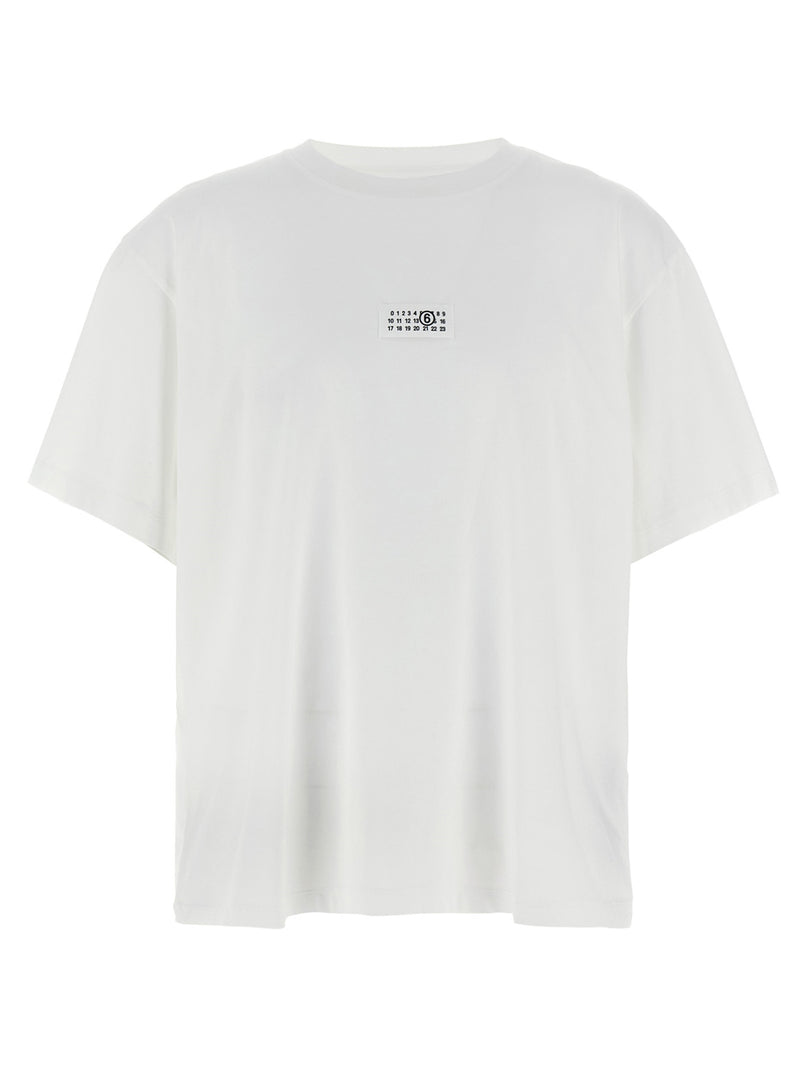 Mm6 Maison Margiela Numeric Signature Mm6 Patch T-shirt | Urbalenti™ NYC