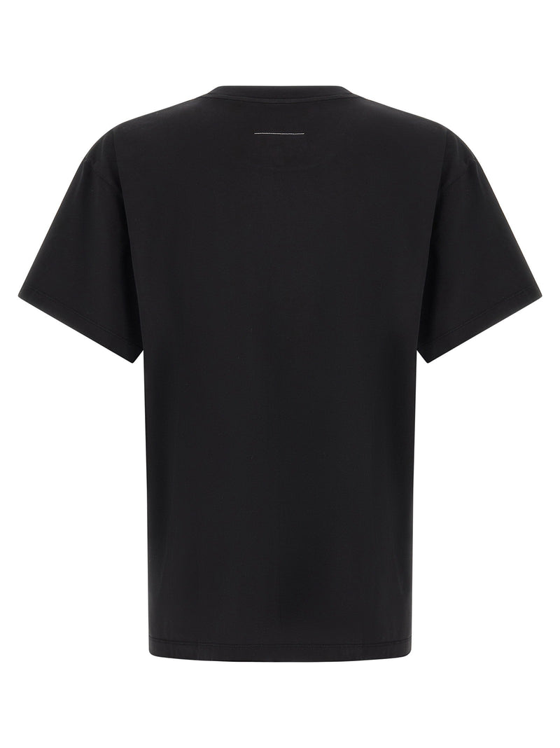 Mm6 Maison Margiela Mm6 Maison Margiela Logo Patch T-shirt