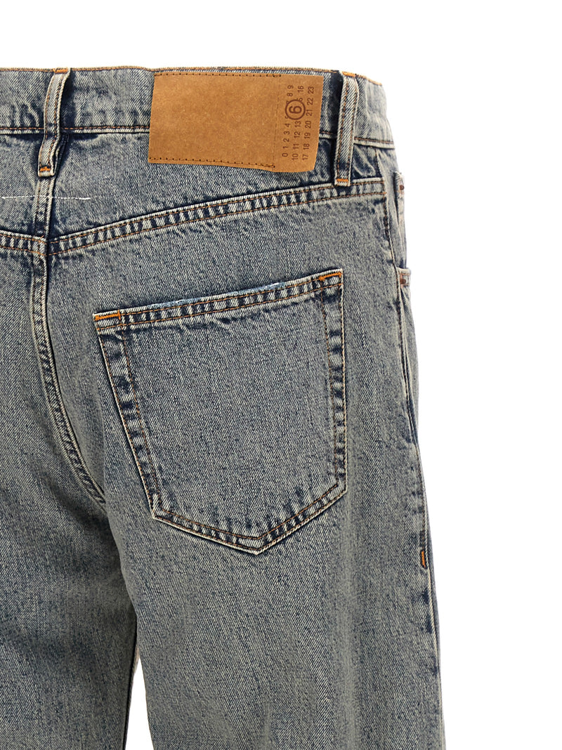 Mm6 Maison Margiela Visible Stitching Jeans | Urbalenti™ NYC