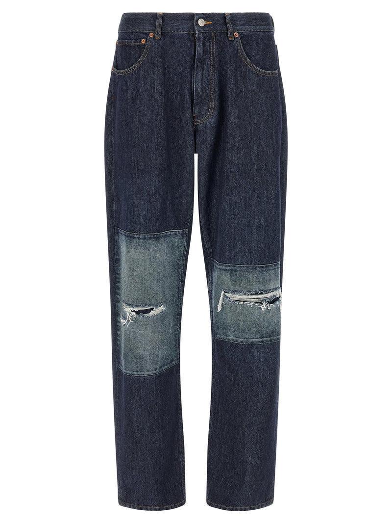 Mm6 Maison Margiela Mm6 Maison Margiela Patchwork Insert Jeans