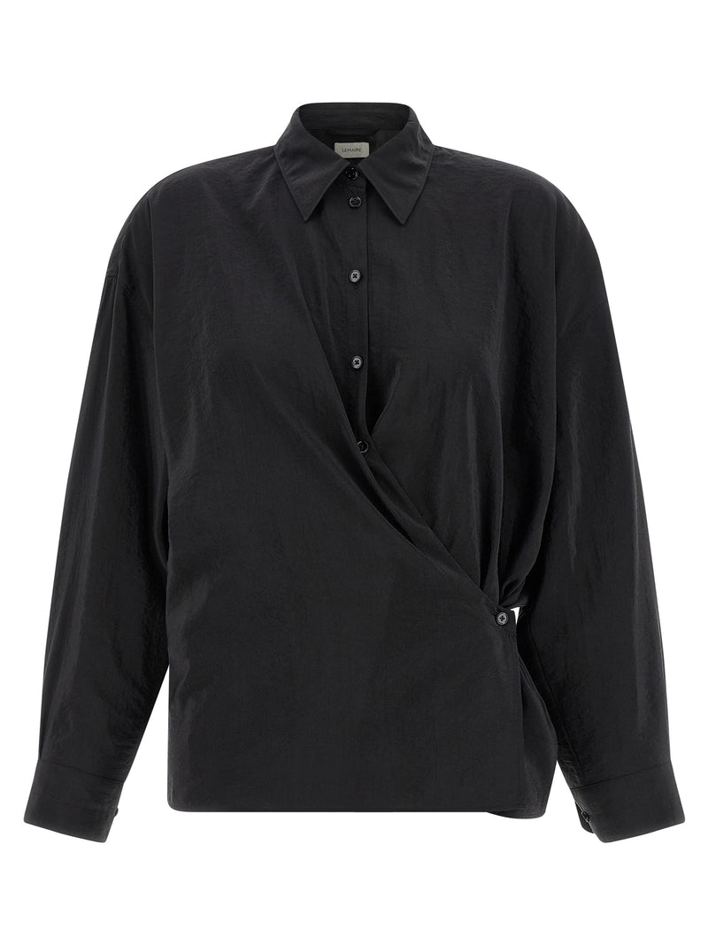 Lemaire Straight Collar Twisted Shirt Variant 1 | Urbalenti™ NYC