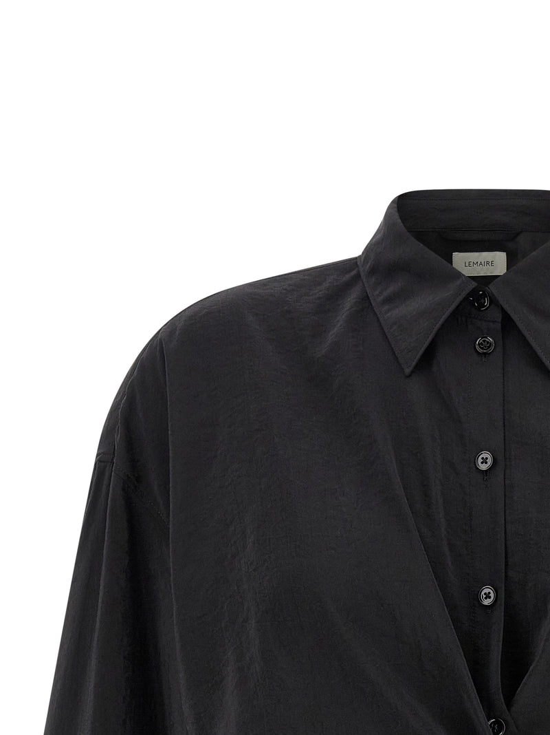 Lemaire Straight Collar Twisted Shirt Variant 1 | Urbalenti™ NYC