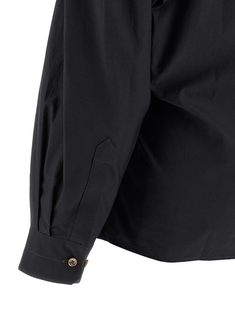 Lemaire Lemaire Straight Collar Twisted Shirt