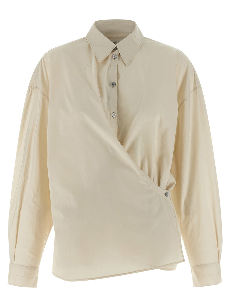 Lemaire Lemaire Straight Collar Twisted Shirt