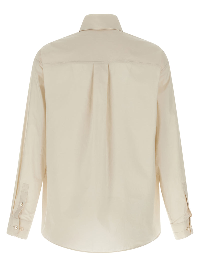 Lemaire Cotton Silk Shirt - Cotton Pocket - Style 0WH048 | Urbalenti™ NYC
