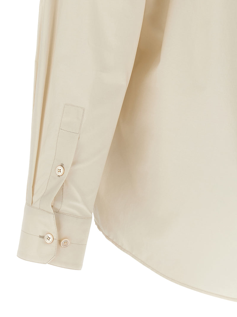 Lemaire Cotton Silk Shirt - Cotton Pocket - Style 0WH048 | Urbalenti™ NYC