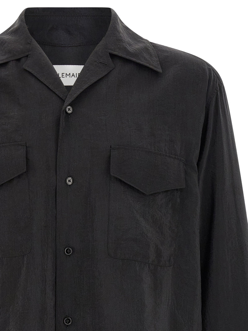 Lemaire Convertible Collar Shirt Variant 1 | Urbalenti™ NYC