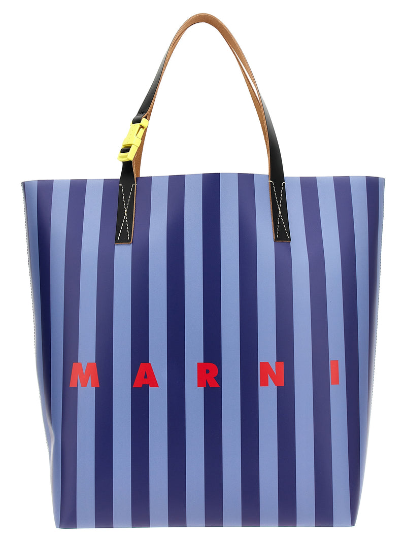 Marni Tribeca Shopping Bag - Leather Buckle | Urbalenti™ NYC