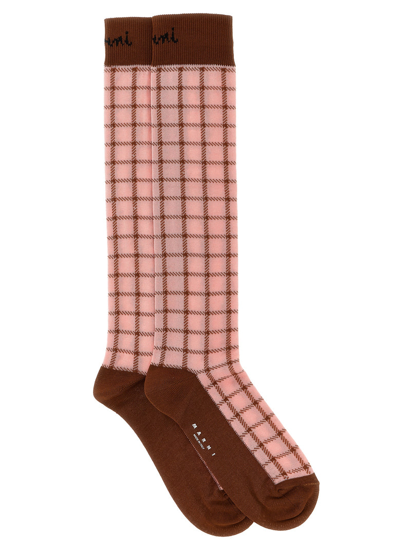 Marni Check Socks | Urbalenti™ NYC