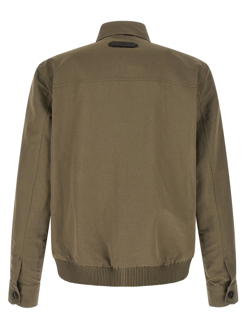 Brioni Brioni Linen Cotton Blouson