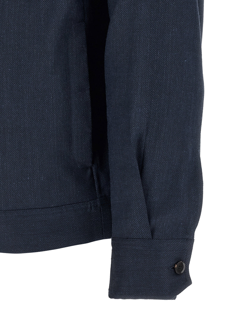 Brioni Brioni Linen Wool Blouson