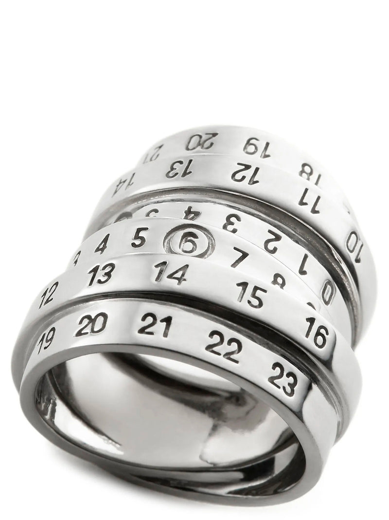 Mm6 Maison Margiela Mm6 Maison Margiela Logo Ring