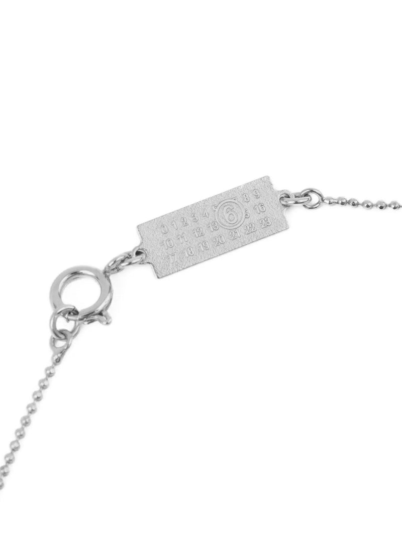 Mm6 Maison Margiela Anello Chevalière Necklace | Urbalenti™ NYC