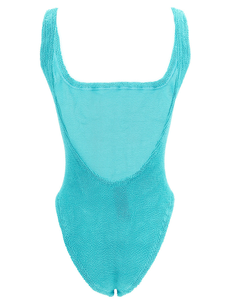 Hunza G Hunza G Square Neck One-piece Swimsuit