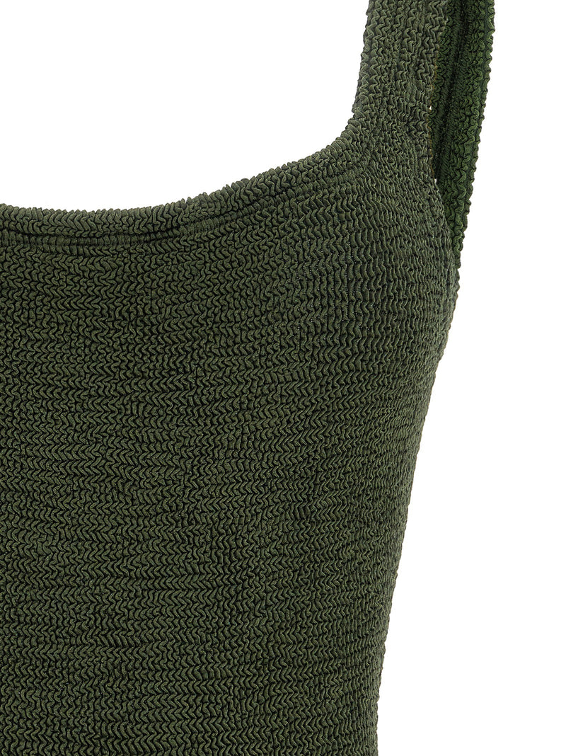 Hunza G Hunza G Square Neck One-piece Swimsuit