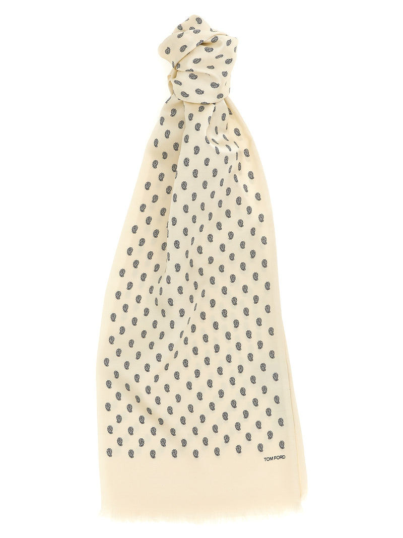 Tom Ford Paisley Print Scarf | Urbalenti™ NYC