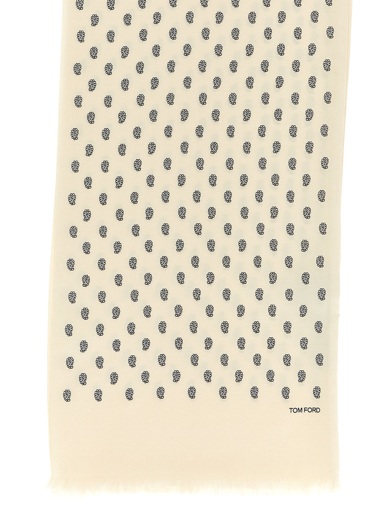 Tom Ford Paisley Print Scarf | Urbalenti™ NYC