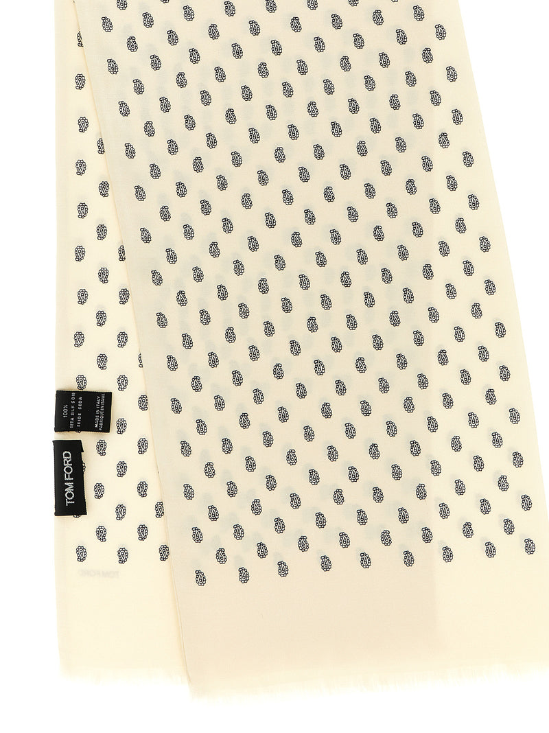 Tom Ford Paisley Print Scarf | Urbalenti™ NYC