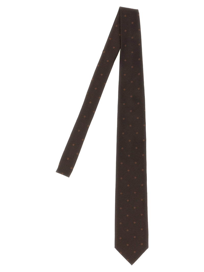 Tom Ford Tom Ford Polka Dot Silk Tie