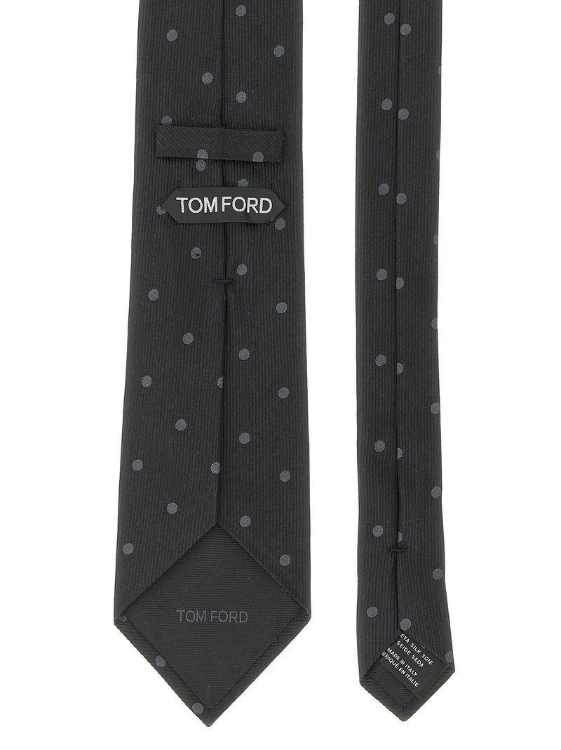 Tom Ford Tom Ford Polka Dot Silk Tie