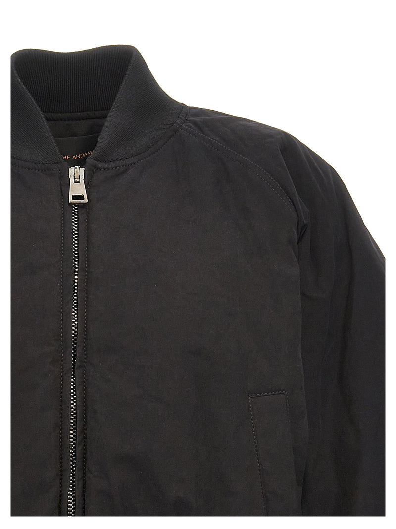 The Andamane The Andamane Sierra Cropped Bomber Jacket