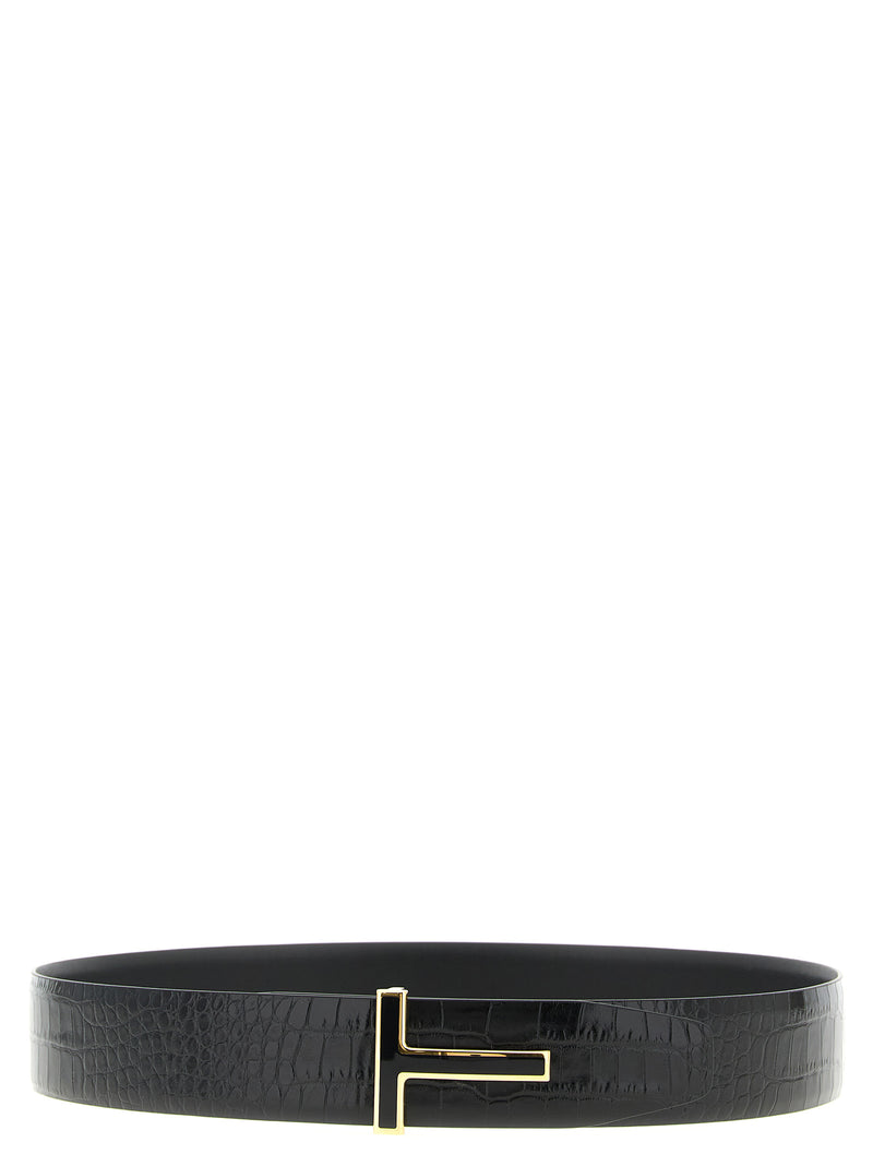 Tom Ford Tom Ford Reversible Crocodile Belt