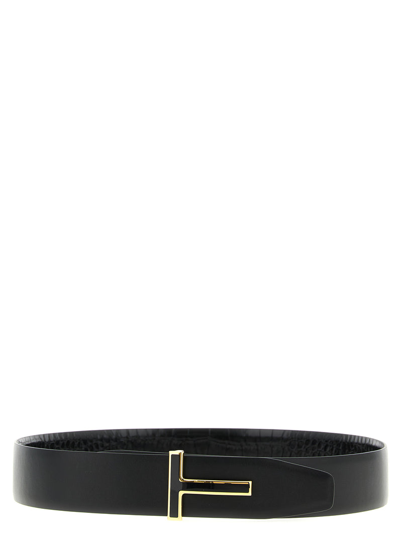 Tom Ford Tom Ford Reversible Crocodile Belt