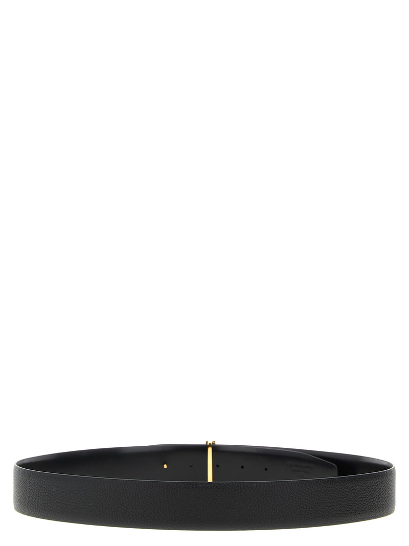 Tom Ford Tom Ford Logo Buckle Reversible Belt
