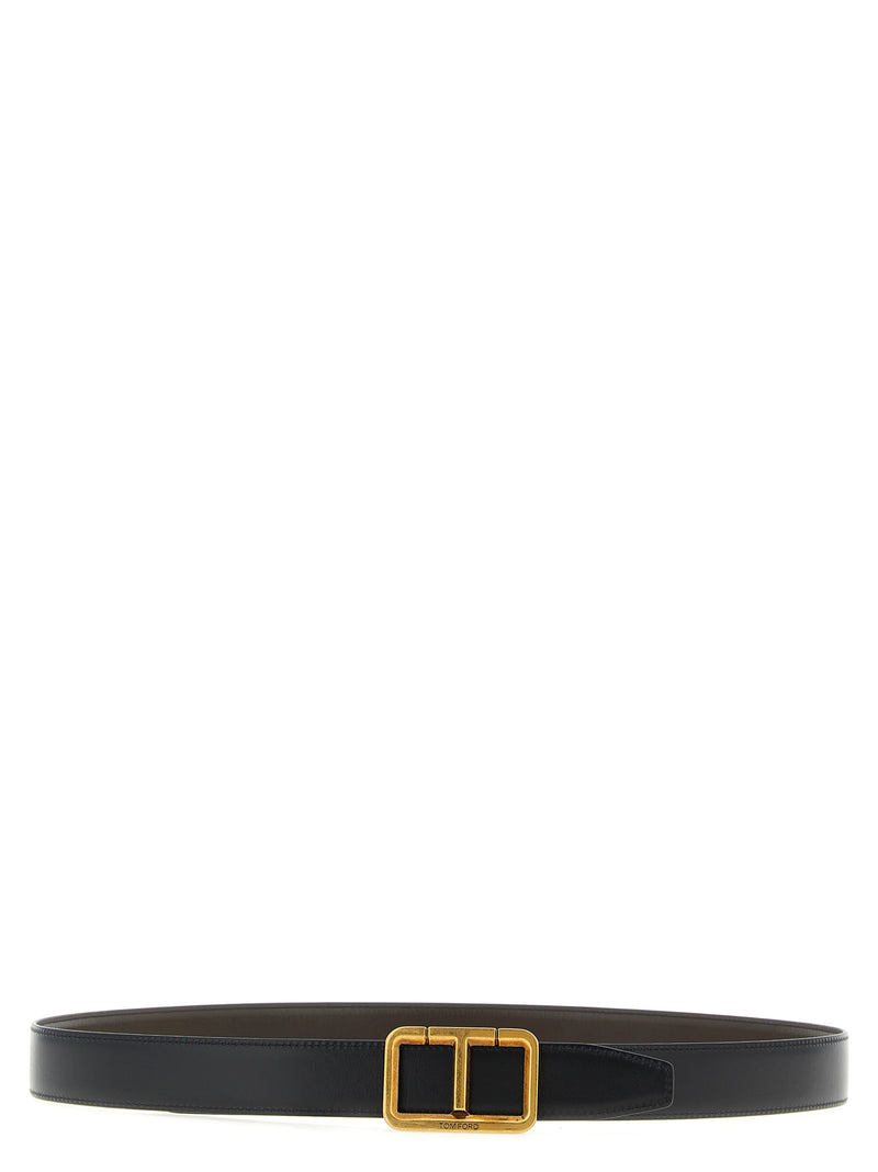 Tom Ford Reversible Belt Antique Buckle - Leather - Style L311X1B051 | U... | Urbalenti™ NYC