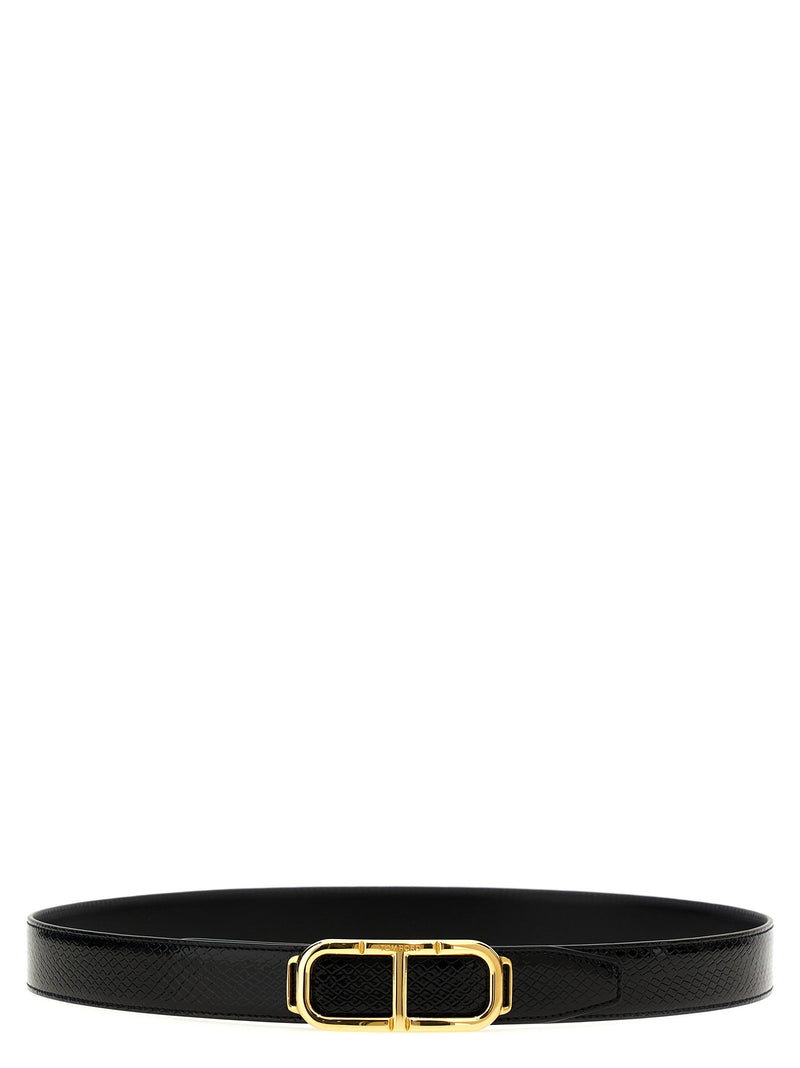 Tom Ford Tom Ford Logo Reversible Belt