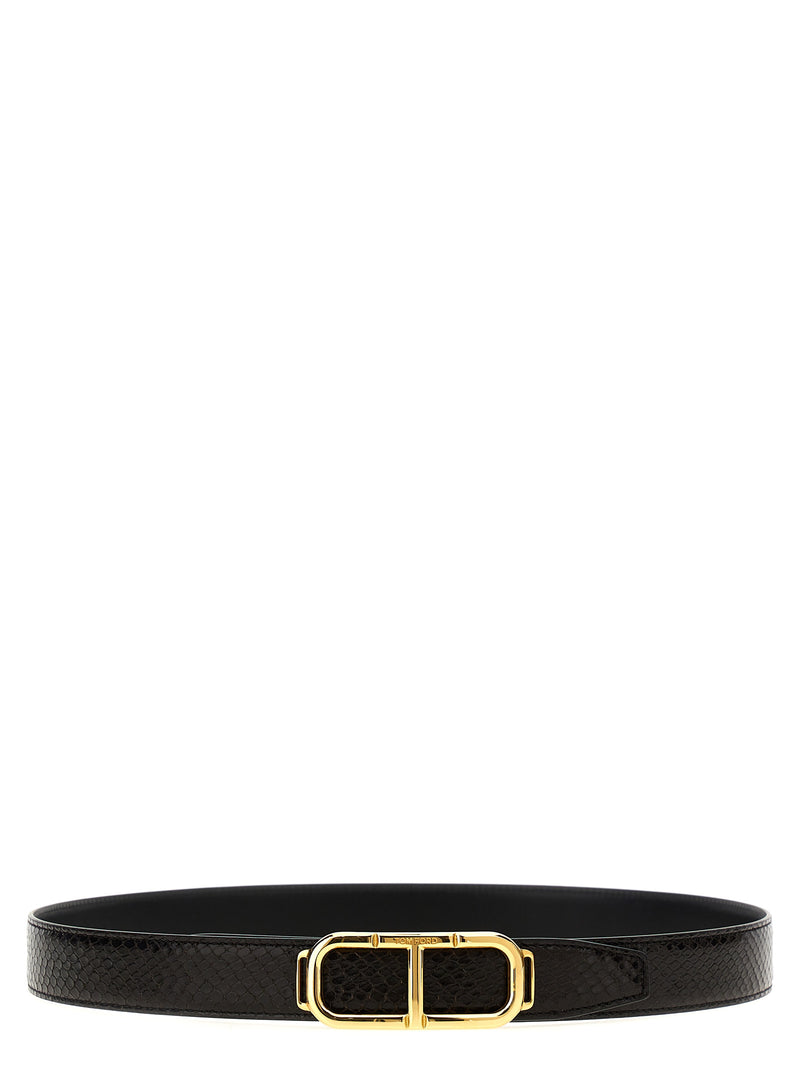 Tom Ford Logo Reversible Belt | Urbalenti™ NYC