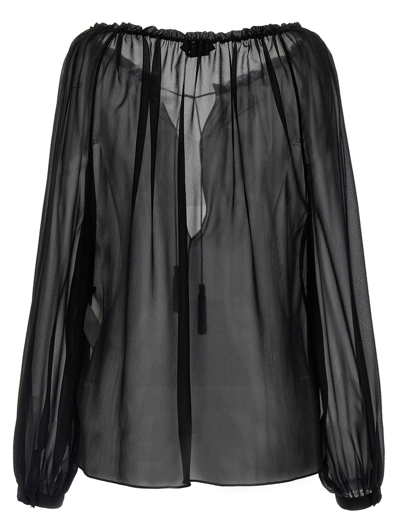 Tom Ford Silk Blouse | Urbalenti™ NYC