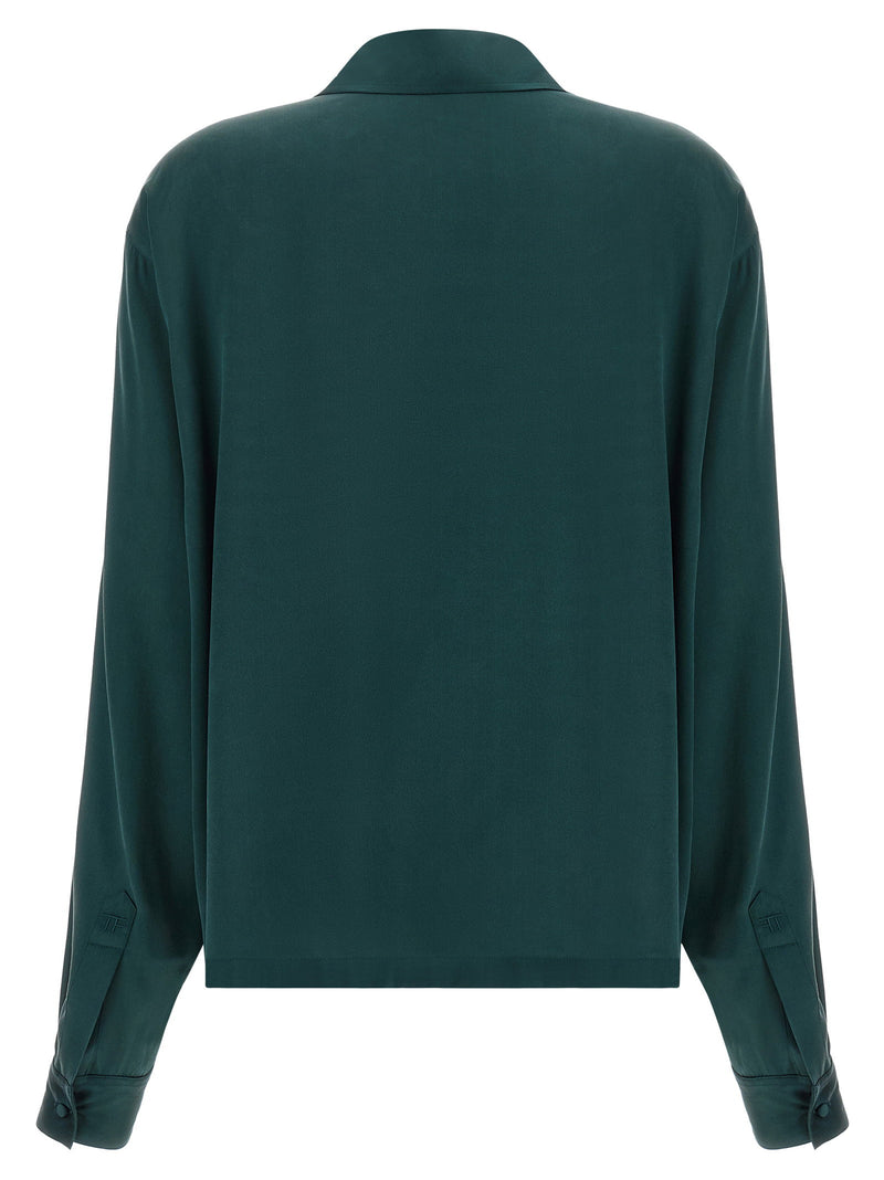 Tom Ford Tom Ford Satin Silk Polo Shirt