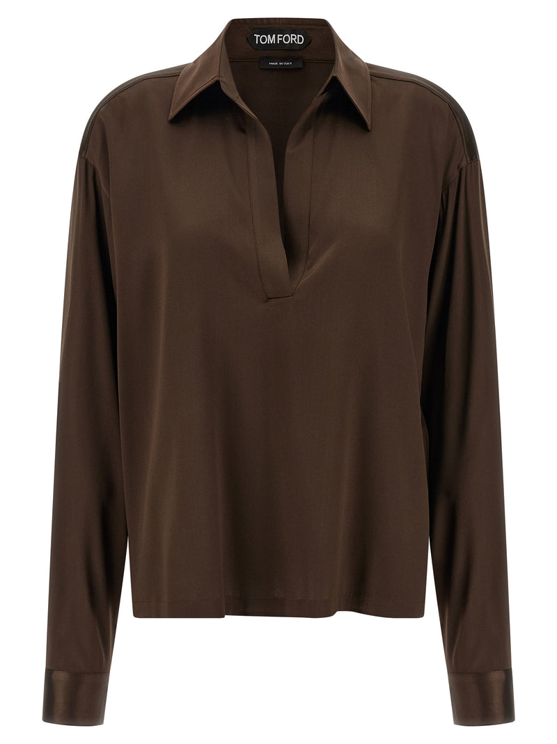 Tom Ford Tom Ford Silk Polo Shirt